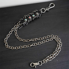 Double Layers Waist Chain Rock Punk Hipster Pant Keychain