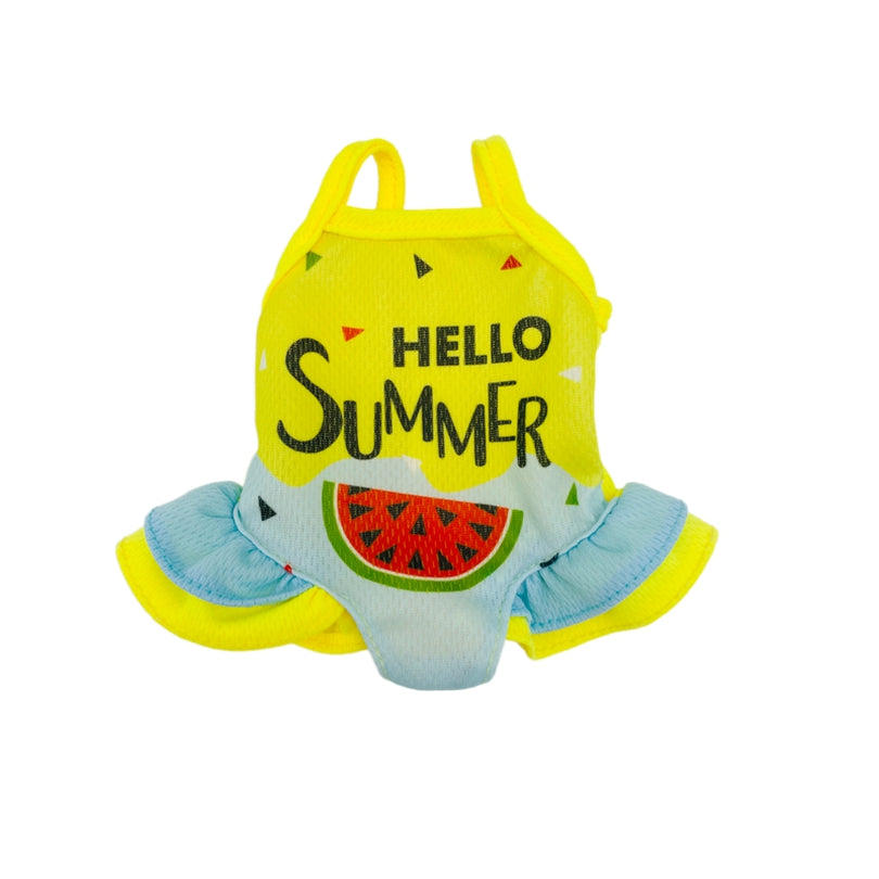 Watermelon Pattern Jumpsuit Doll Clothes for 12 Inch Baby Dolls