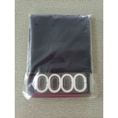 Waterproof Shower Curtain with Plastic Hooks Machine Washable