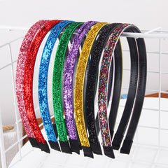 Sequin Head Hoop Glitter Hair Band Sparkling Headband Y2K Hair Accessories