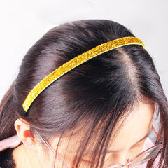 Sequin Head Hoop Glitter Hair Band Sparkling Headband Y2K Hair Accessories