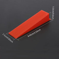 100pcs Tile Leveling System Spacers for Wall & Floor Ceramic Tile