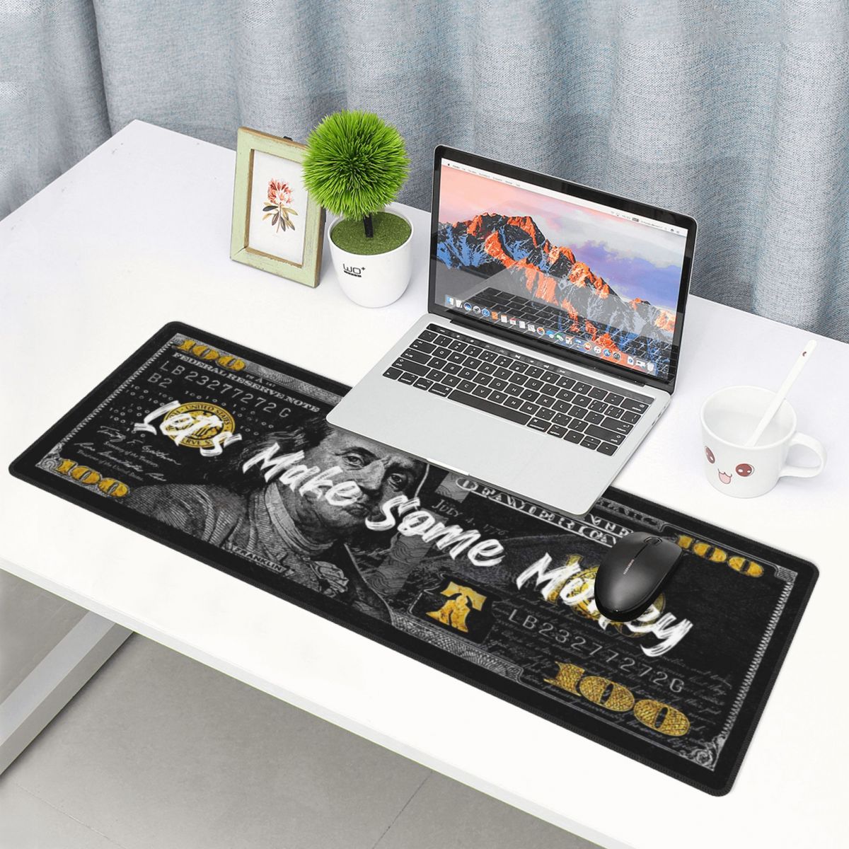 Extended Mouse Pad Large Gaming Mouse Pad Computer Keyboard Mouse