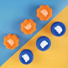 Laundry Sponge Ball Anti Hair Entanglement Sea Cartoon Design