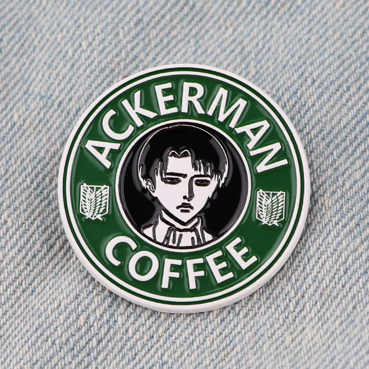 Anime Coffee Enamel Badges Brooches Lapel Pins Backpacks Jewelry