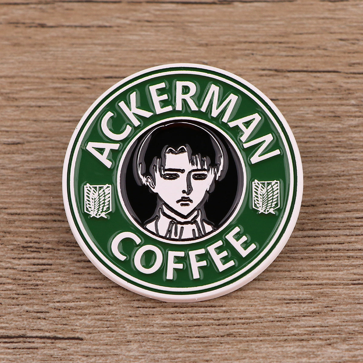 Anime Coffee Enamel Badges Brooches Lapel Pins Backpacks Jewelry
