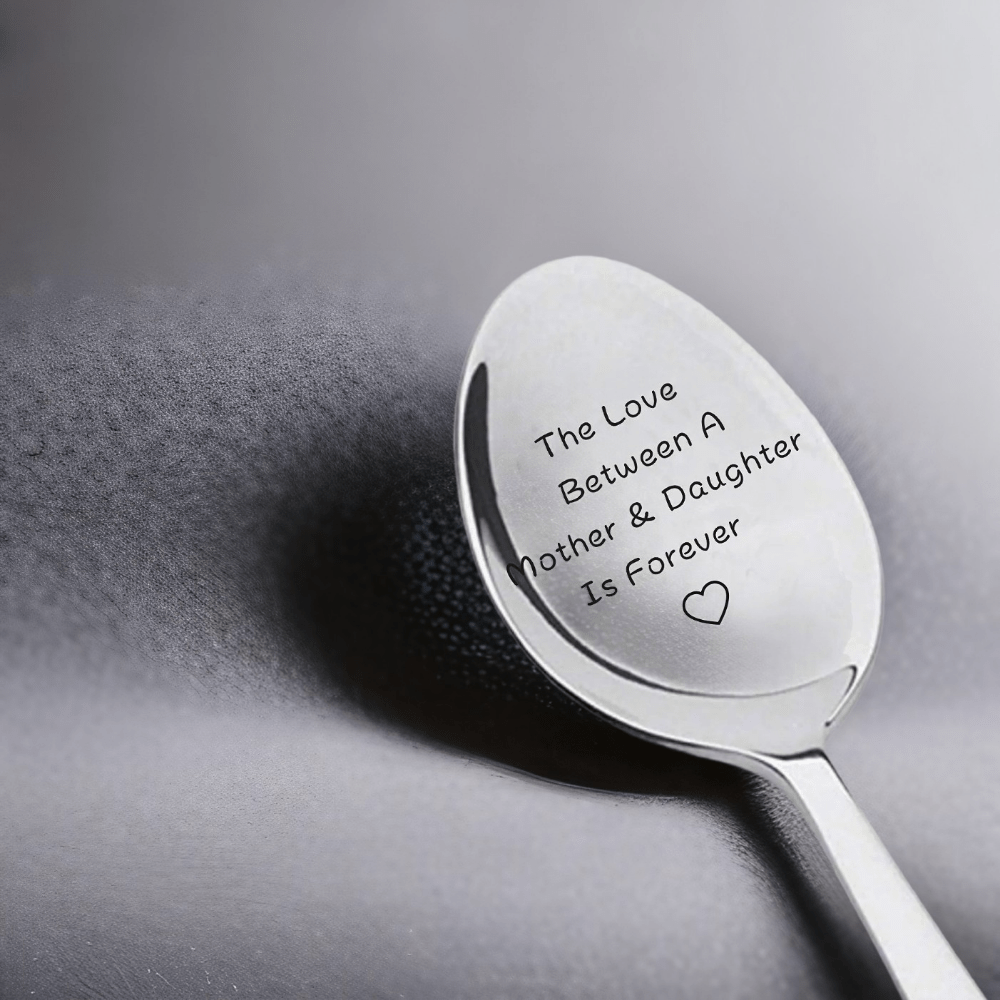 Forever Love Spoon for Mom - Perfect Birthday & Party Gift for Mothers & Daughte