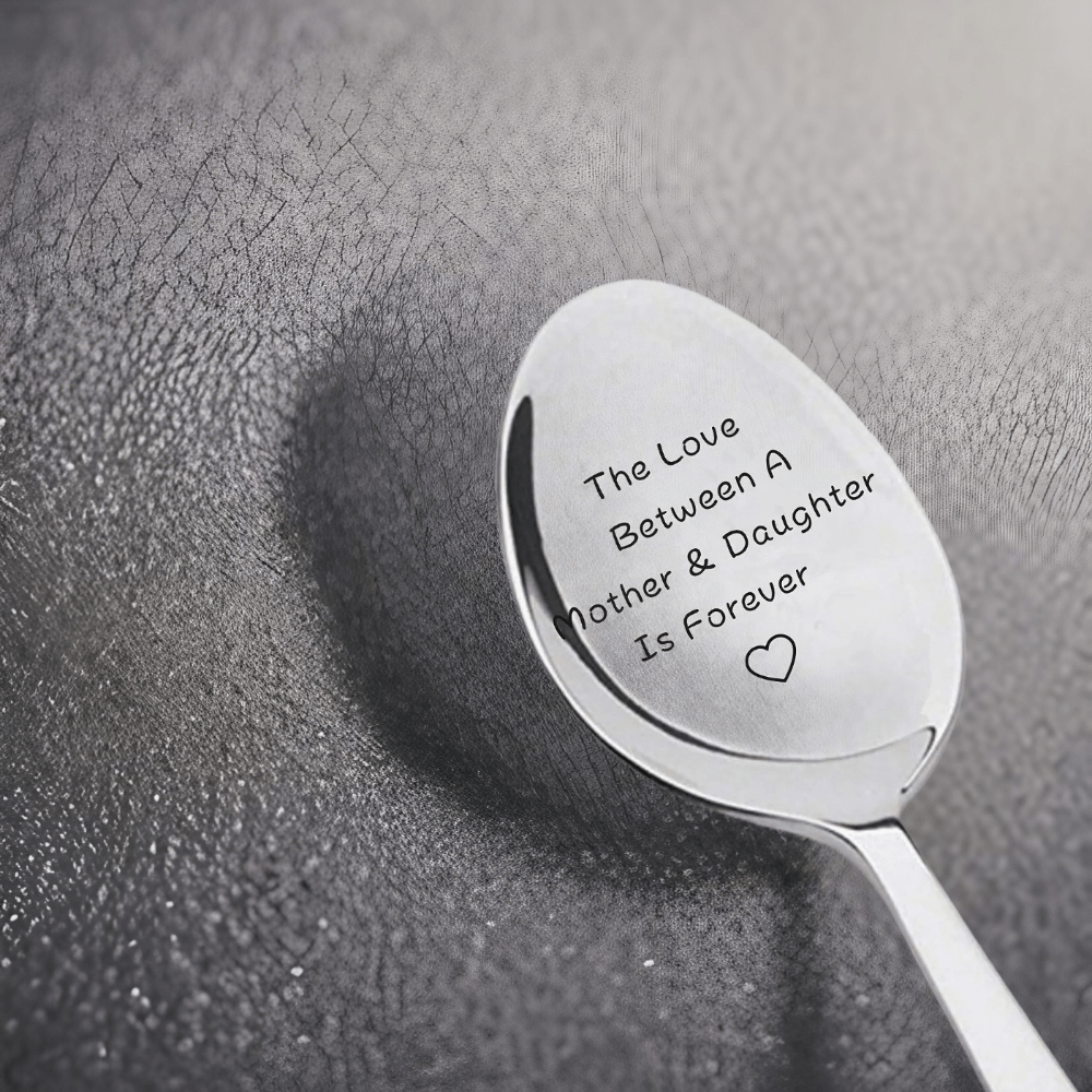 Forever Love Spoon for Mom - Perfect Birthday & Party Gift for Mothers & Daughte