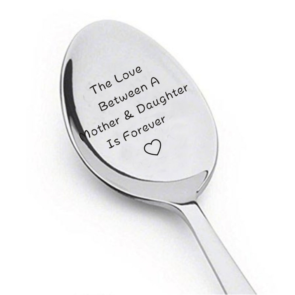 Forever Love Spoon for Mom - Perfect Birthday & Party Gift for Mothers & Daughte