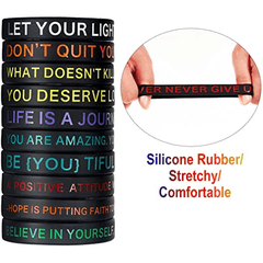 Stylish Silicone Bracelets for Confidence & Style