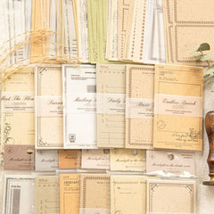 Cloud Moonlight Series Vintage Journal Book DIY Material