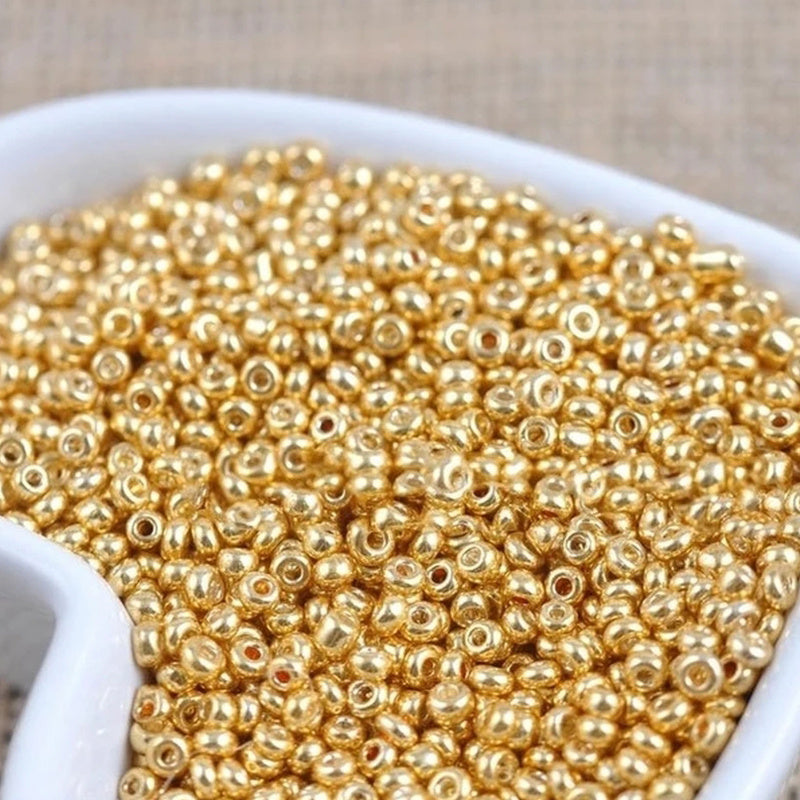 2mm Czech Glass Seed Beads for DIY Jewelry Making