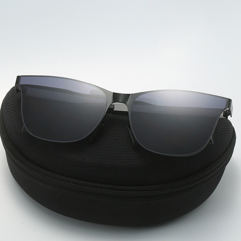 Men's Vintage Square Sunglasses Unisex Travel Driving