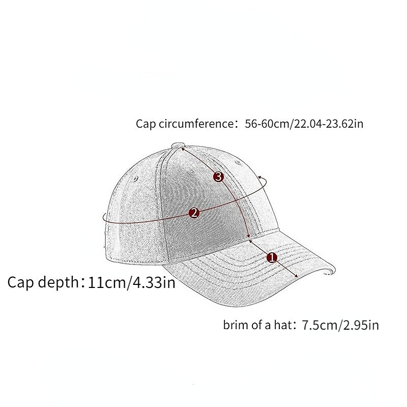 Stylish Summer Thin Baseball Cap for Outdoor Sports