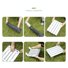 Portable Camping Table Aluminum Alloy Folding Table for Outdoor Activities