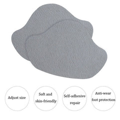 Self Adhesive Heel Repair Stickers for Sports Shoes - 2 Pairs