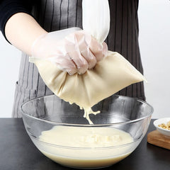 Reusable Mesh Filter Bag for Soy Nut Milk Tea Coffee Easy to Clean