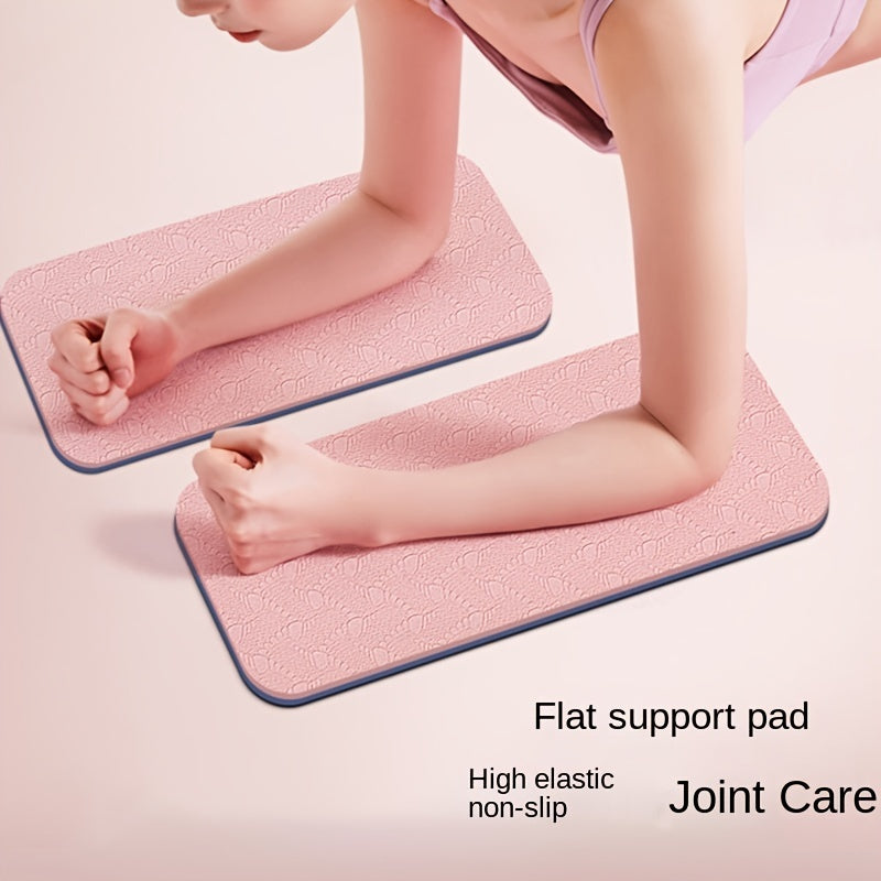 2pcs Non-slip Yoga Pilates Knee Pads Soft TPE Fitness Mat