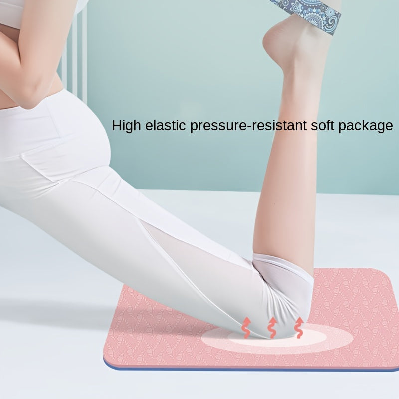 2pcs Non-slip Yoga Pilates Knee Pads Soft TPE Fitness Mat