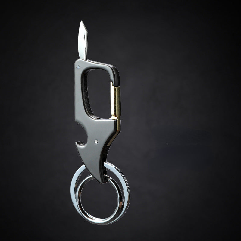 Multifunctional Keychain Bottle Opener With Detachable Keychain