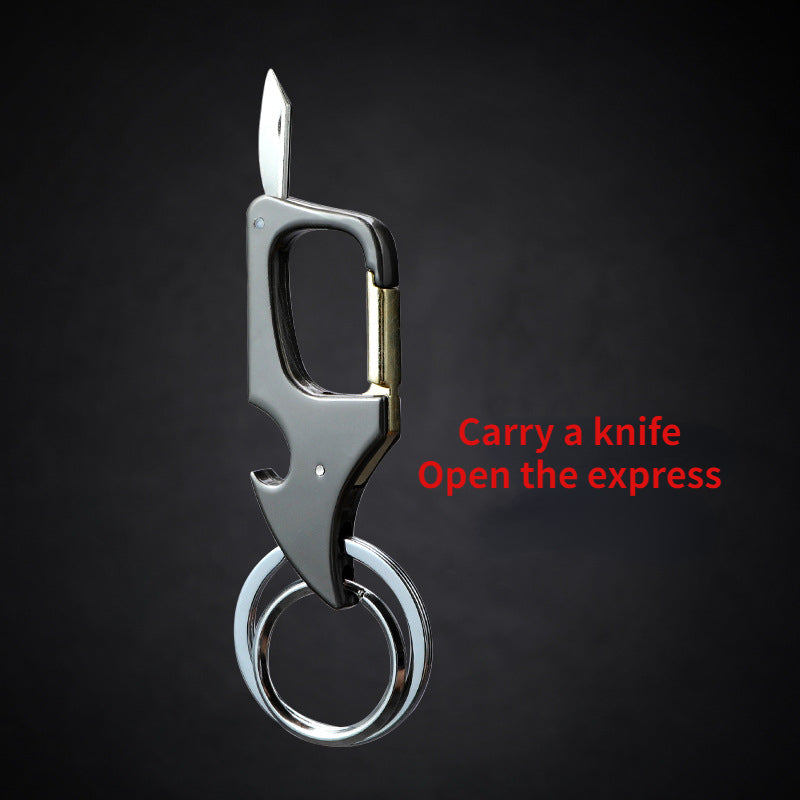 Multifunctional Keychain Bottle Opener With Detachable Keychain