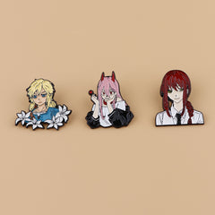 Anime Enamel Pin Badges Brooches For Men Lapel Pins For Backpacks