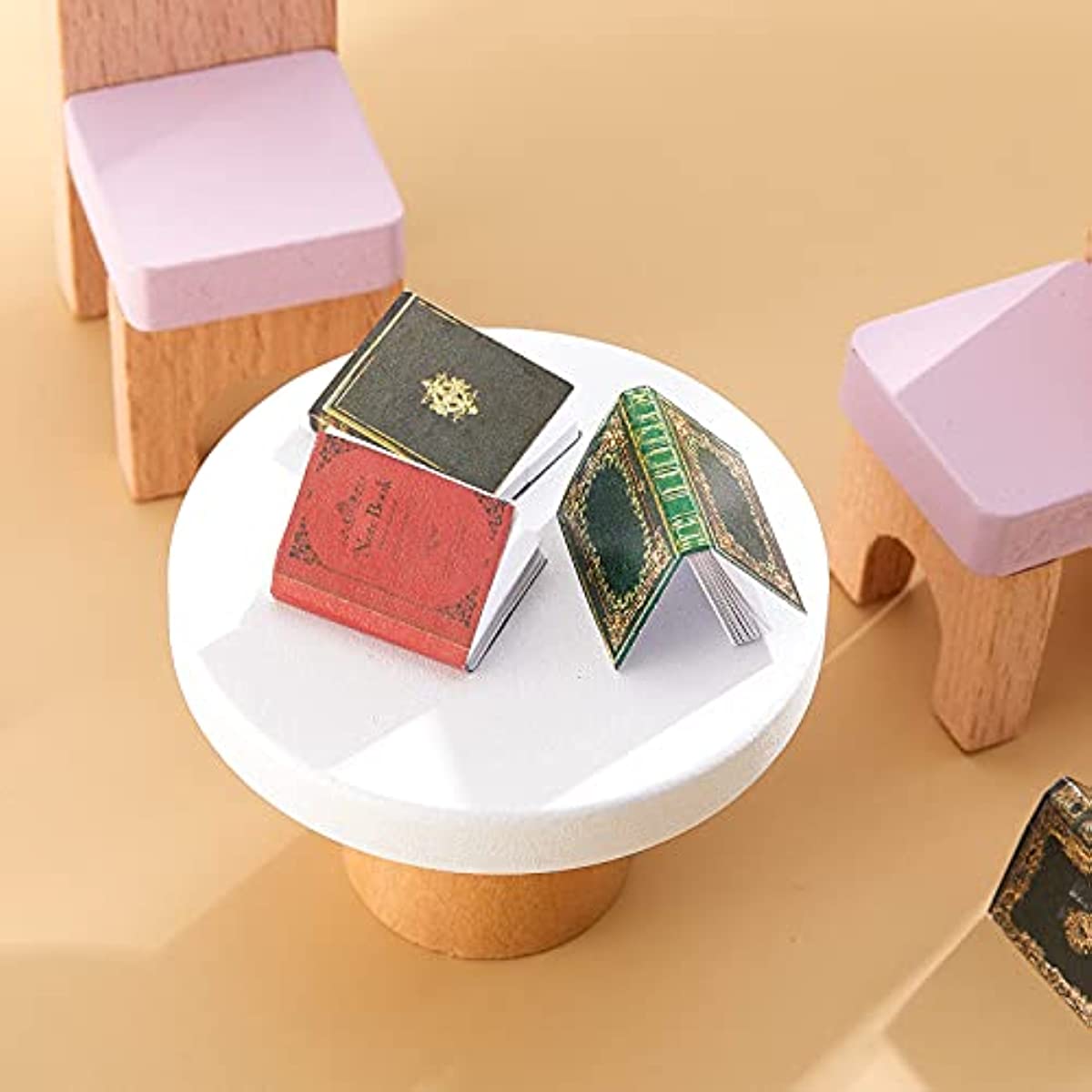 1:12 Scale Miniatures Dollhouse Books - Set of 6