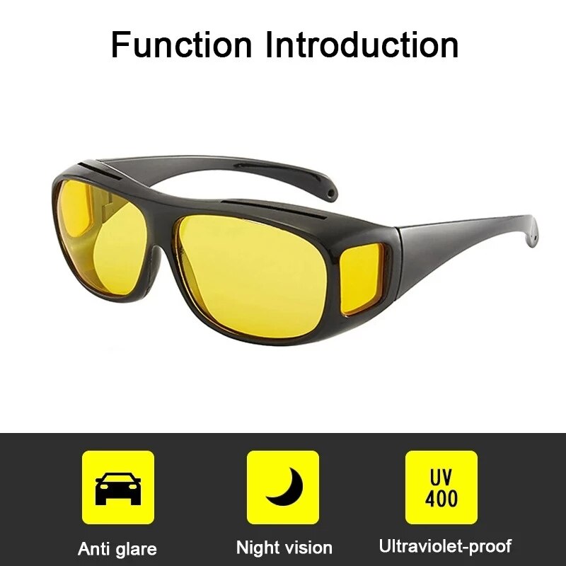 Polarized Night Vision Sunglasses for Men Drivers