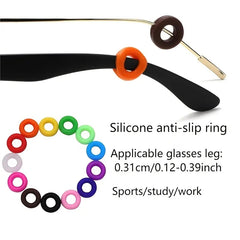 5 Pairs Glasses Anti-slip Cover Ear Hook Silicone Set Accessories