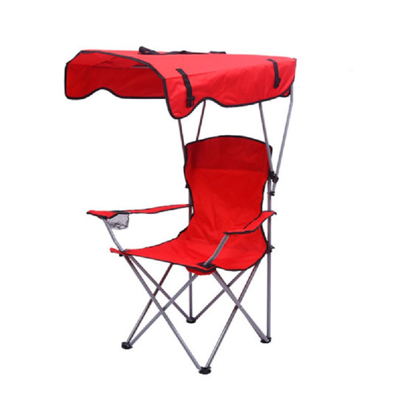 Portable Camping Chair with Sunshade for Adults Perfect for Outdoor Activities