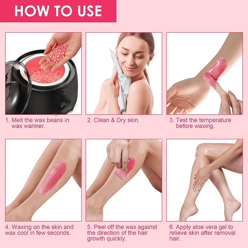 Natural Hair Removal Wax Beads 100g
