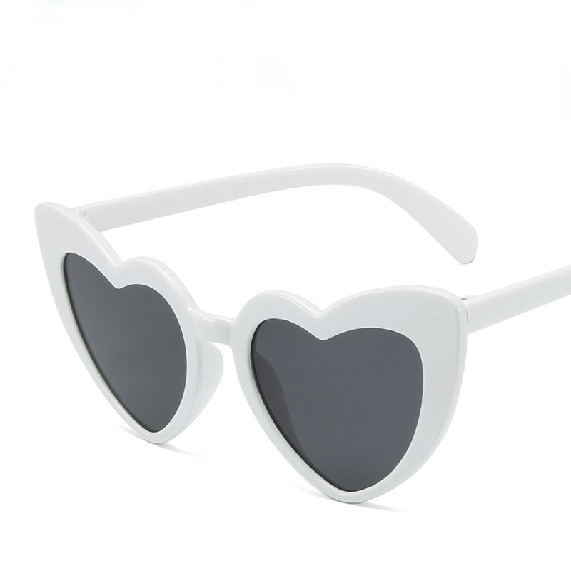 Y2K Heart Sunglasses Love Theme Party Beach Glasses UV400