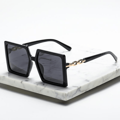 Oversized Square Sunglasses Gradient UV400 Sun Shades