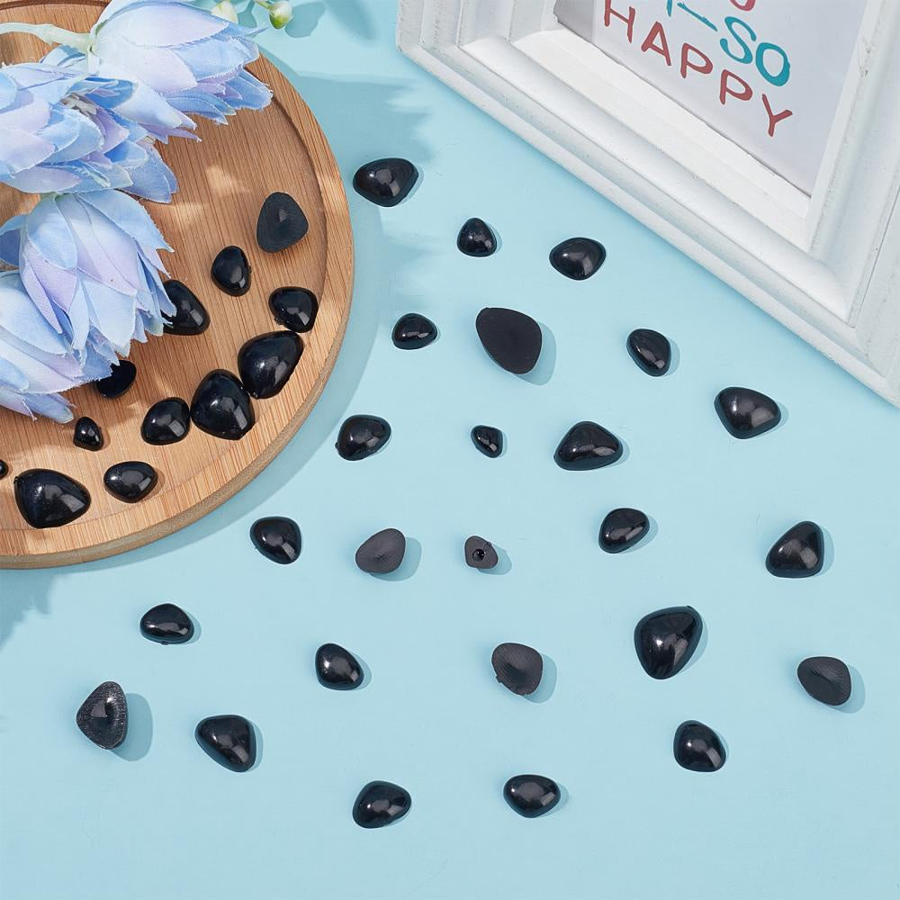 294pcs Plastic Doll Noses Craft Eyes For Crochet Toy Stuffed Animals 7 5x9x4mm