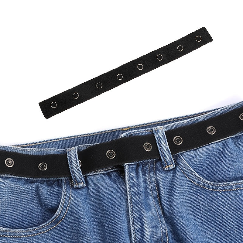 Adjustable Waist Extender Buckle Polyester Waist Belt For Men And Women