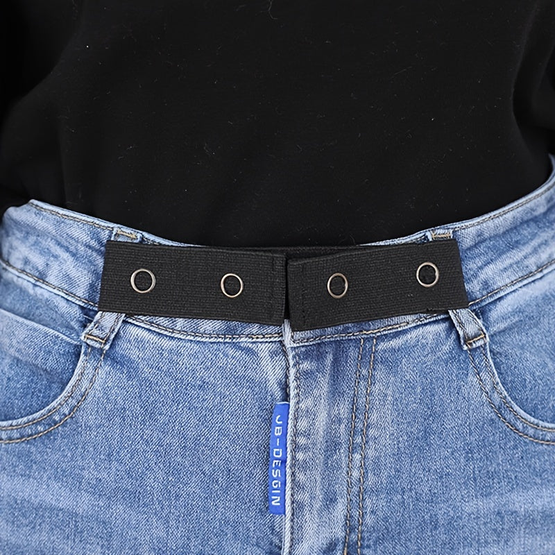 Adjustable Waist Extender Buckle Polyester Waist Belt For Men And Women