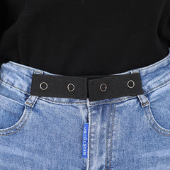 Adjustable Waist Extender Buckle Polyester Waist Belt For Men And Women