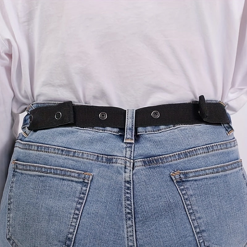 Adjustable Waist Extender Buckle Polyester Waist Belt For Men And Women