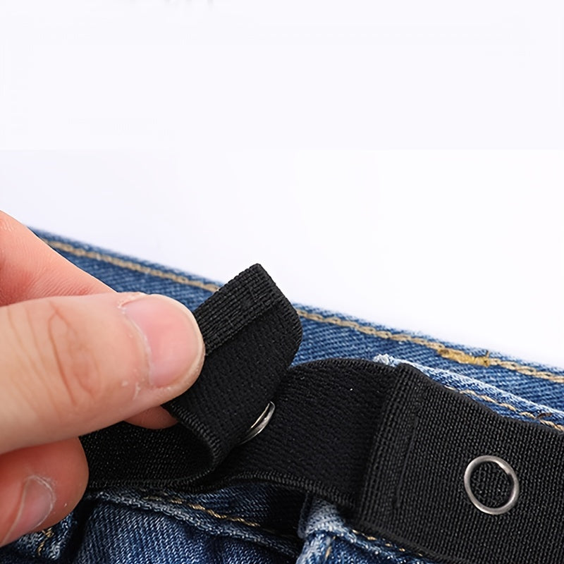Adjustable Waist Extender Buckle Polyester Waist Belt For Men And Women