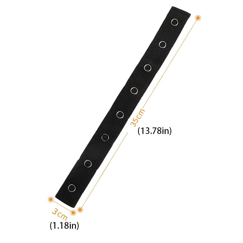 Adjustable Waist Extender Buckle Polyester Waist Belt For Men And Women
