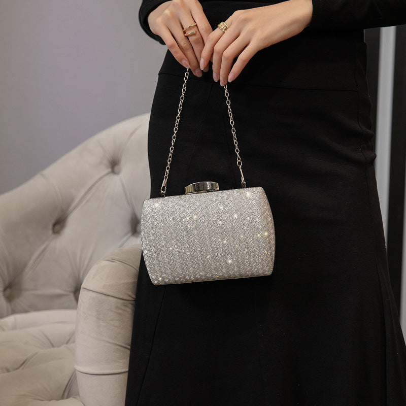 Glitter Clutch Bag Rhinestone Evening Bag Minaudiere & Purse