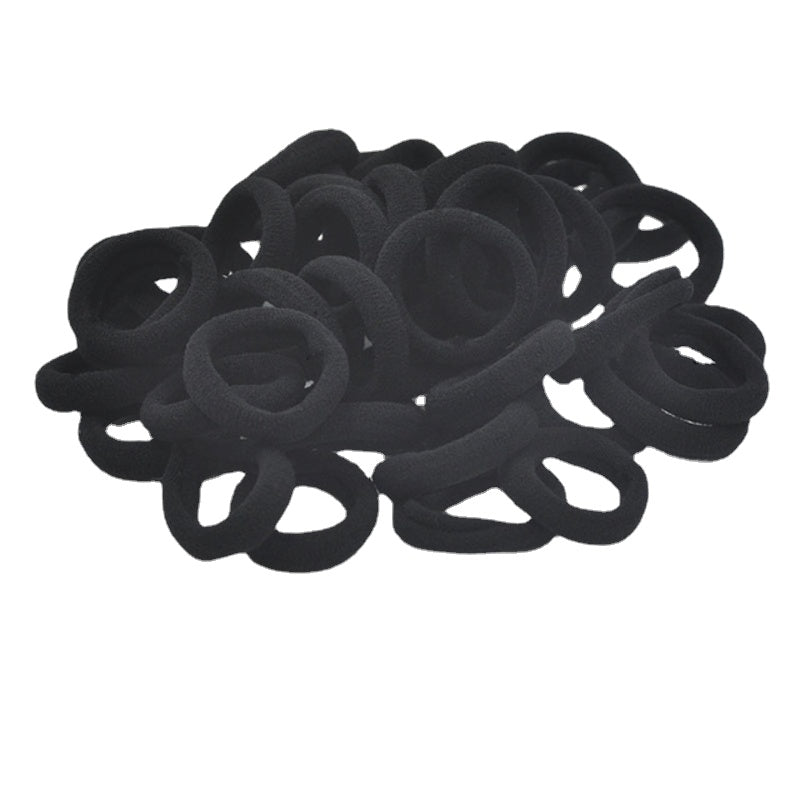 50pcs Colorful Hair Tie Hair Bands Ponytail Holders for Baby Girls