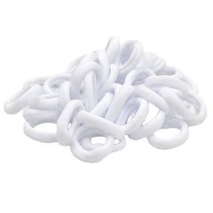 50pcs Colorful Hair Tie Hair Bands Ponytail Holders for Baby Girls