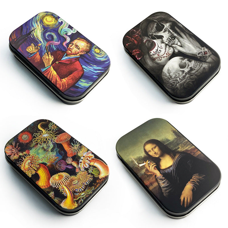Creative Flip Tobacco Box Cigarette Case Holder Storage Box