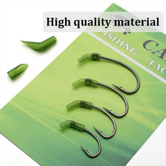 30pcs Anti Tangle Carp Fishing Sleeve with Helicopter Rig Tubing