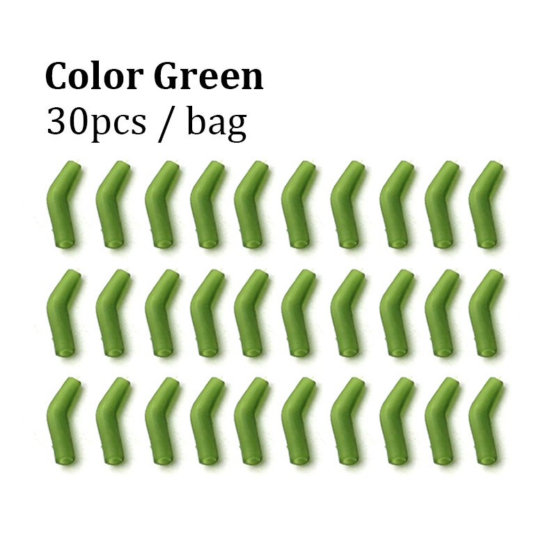 30pcs Anti Tangle Carp Fishing Sleeve with Helicopter Rig Tubing