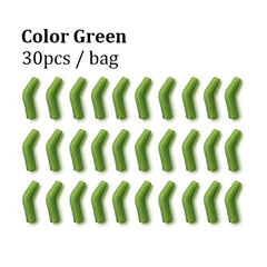30pcs Anti Tangle Carp Fishing Sleeve with Helicopter Rig Tubing