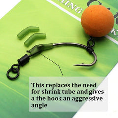 30pcs Anti Tangle Carp Fishing Sleeve with Helicopter Rig Tubing