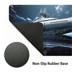 Large Gaming Mouse Pad Non-slip Rubber Keyboard Pad