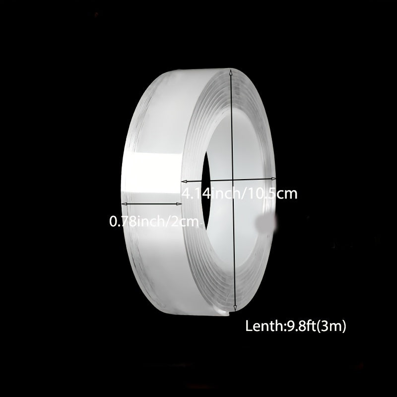Washable Reusable Nano Tape Double Sided Adhesive Universal